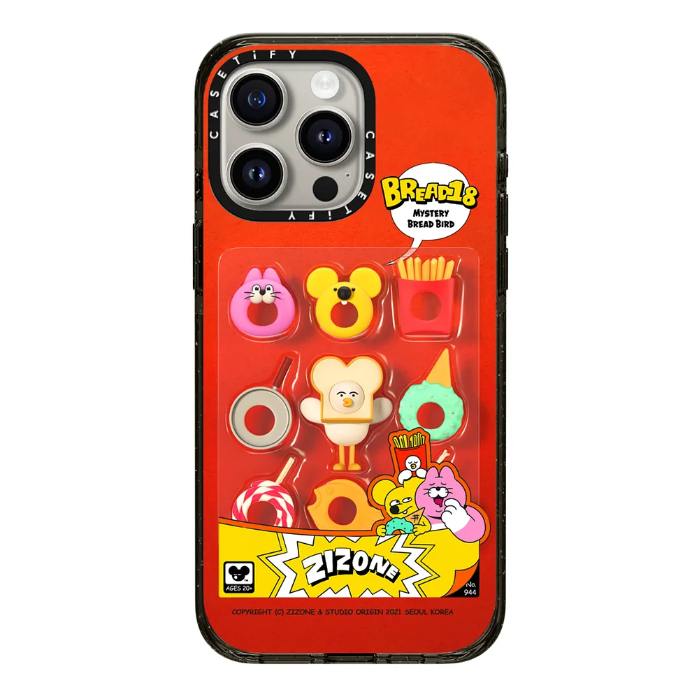 [พร้อมส่ง] CASETiFY | BREAD18 TOY BY ZIZONE