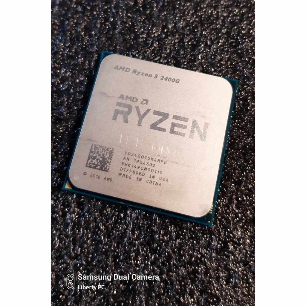 CPU (ซีพียู) AMD RYZEN 5 2400G 3.6 GHz (SOCKET AM4)