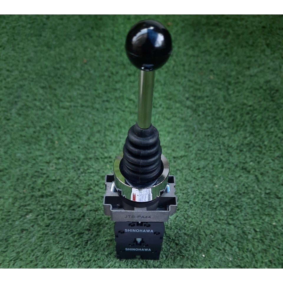 SHINOHAWA : สวิทช์โยก 4 ทาง 4 No. Dia. 22 mm. JTB-PA24 (PA44) (โยกเด้งคืน) SN404