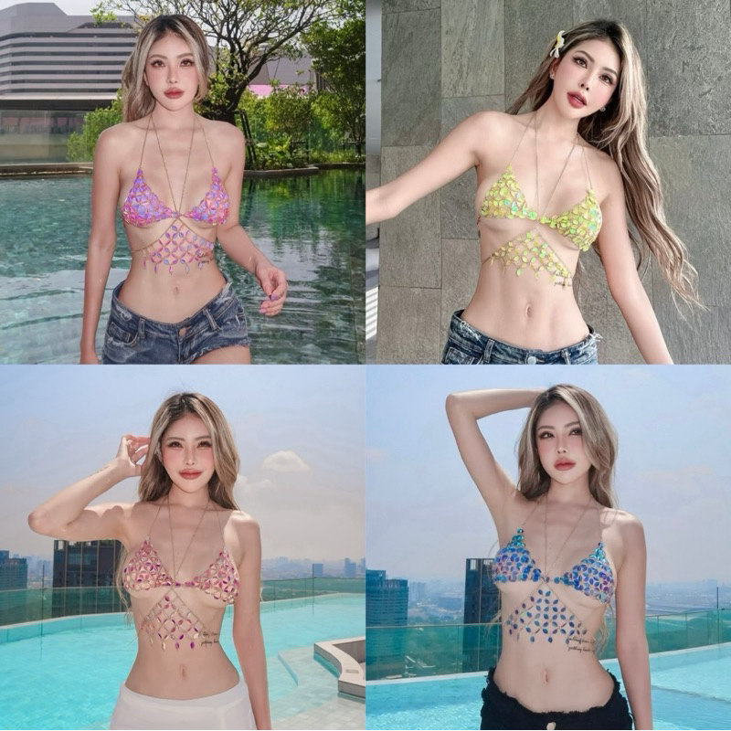 HH648 Mermaid Wink Bikini Top (590.-)
