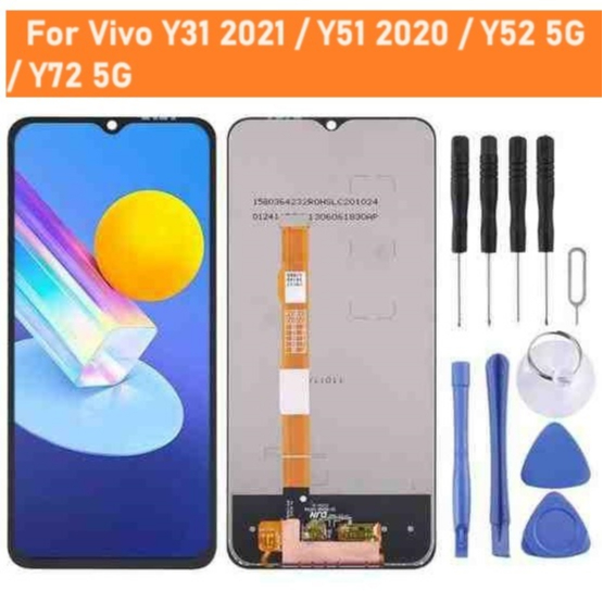 หน้าจอvivo Y31 2021/ Y51 2020/ Y52 5G / Y72 5G จอ จอชุด จอ+ทัช จอvivo จอวีโว่ จอY31 2021/Y52 5G / Y7