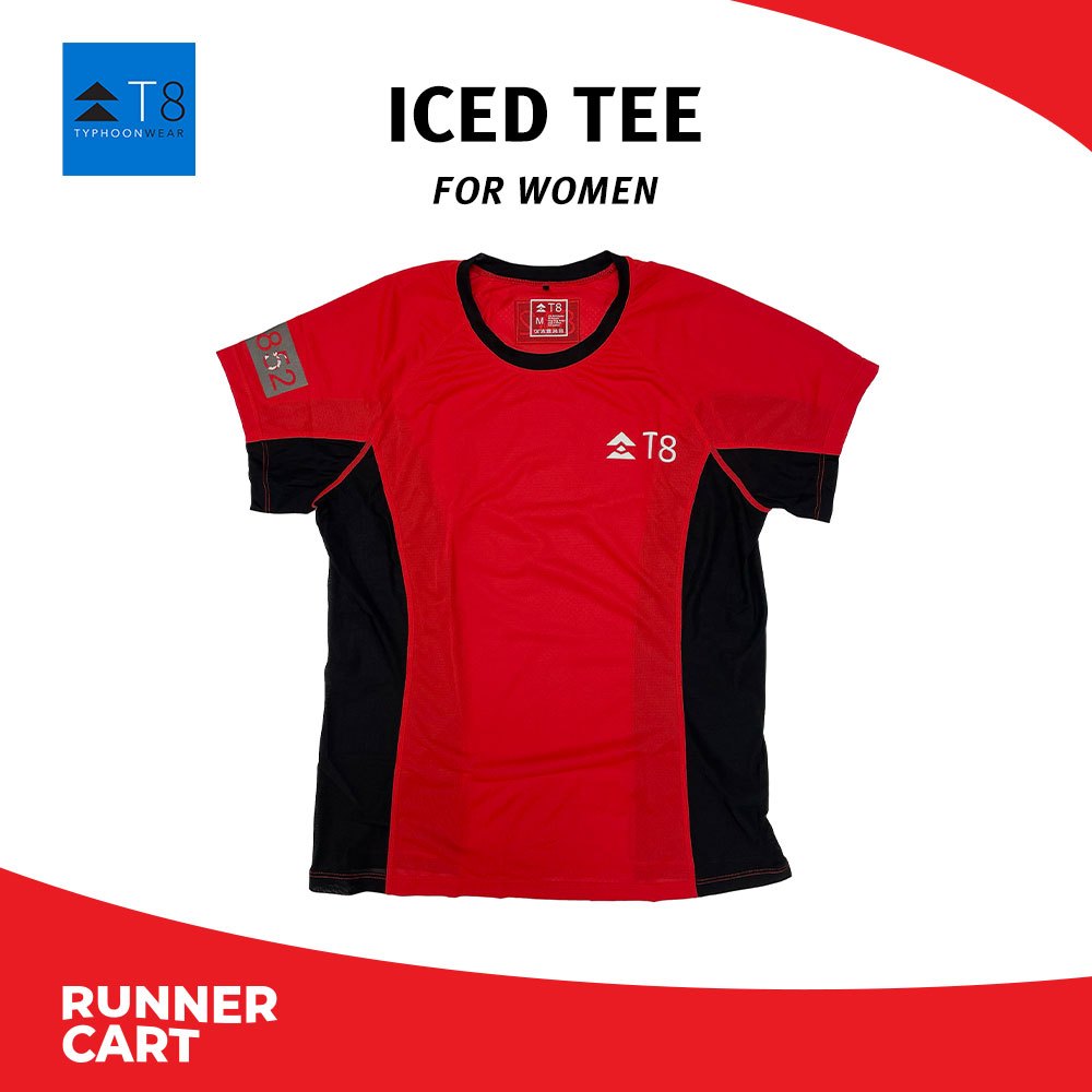 T8 Women Iced Tee เสื้อวิ่งแขนสั้น