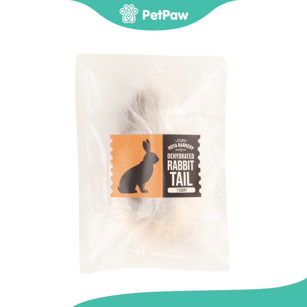 Hoya Barkery : Rabbit Tail ขนมสุนัข หางกระต่าย(100g)
