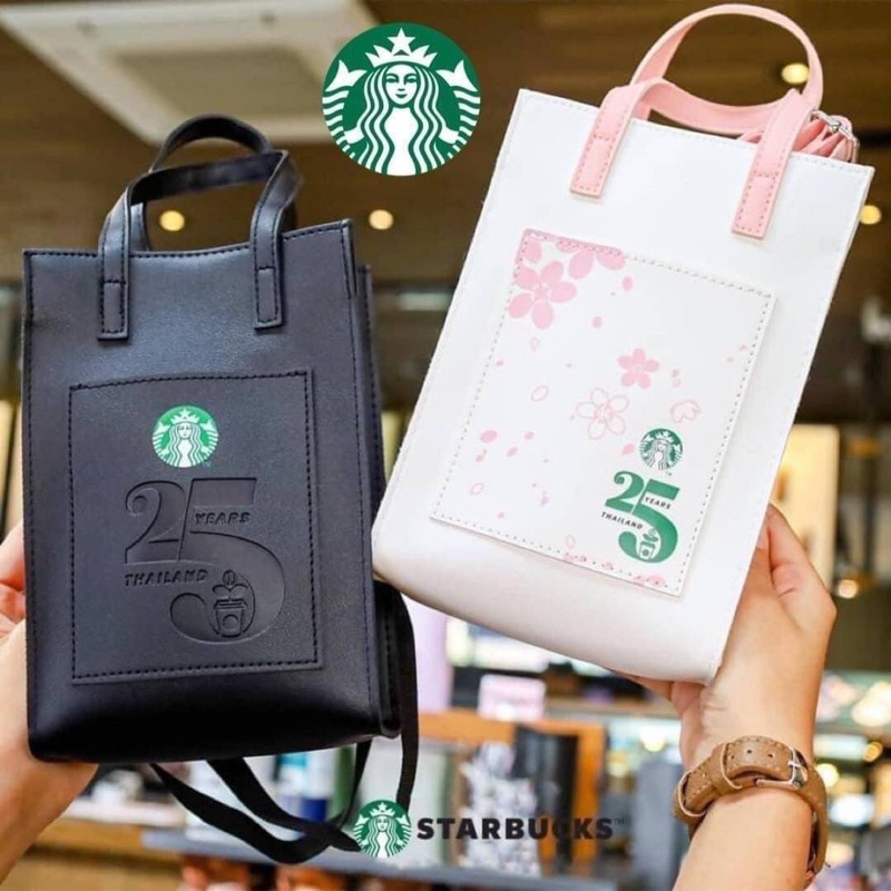 🍵🥤 Starbucks Thailand 25th Anniversary Limited Tote Bag  กระเป๋าสตาร์บัคส์