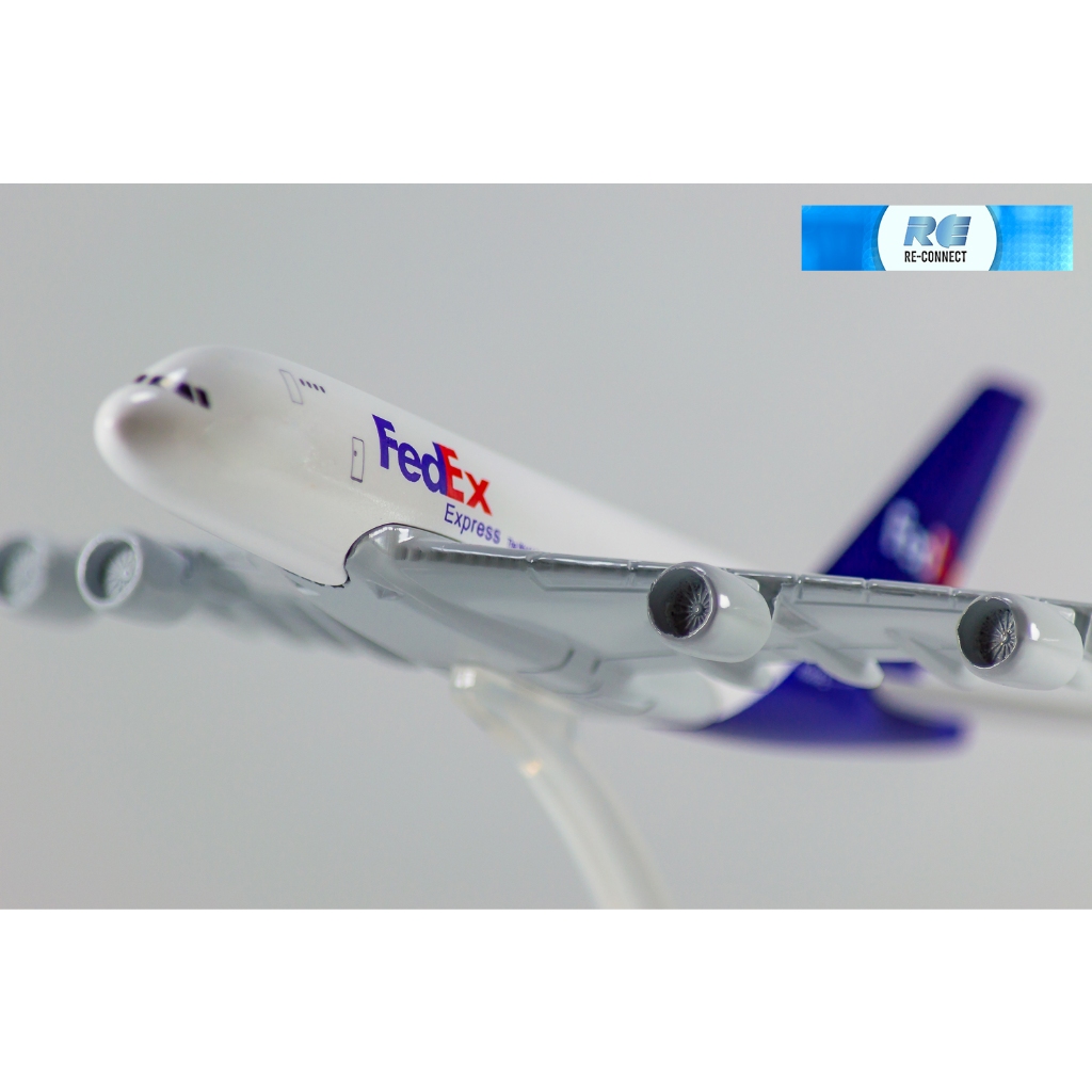โมเดลเครื่องบินจำลอง สายการบินพานิชย์ เฟดเอ็กซ์ Airplane W Aircraft Model FedEx Express Transport Bo