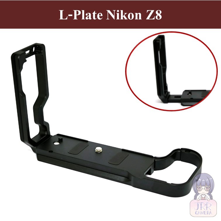 L-PLATE สำหรับ Nikon Z8 by JRR / L PLATE Nikon Z8 / Nikon Z8 HAND GRIP / Nikon Z8 L BRACKET PLATE