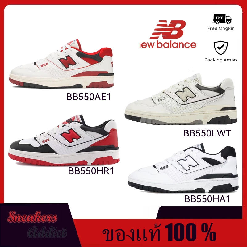 (ของแท้100%) NEW BALANCE 550 NB550  BB550LWT/BB550AE1/BB550HR1/BB550HA1