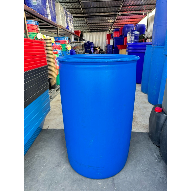 ถังใส่น้ำ 200 ลิตร ถังพลาสติก