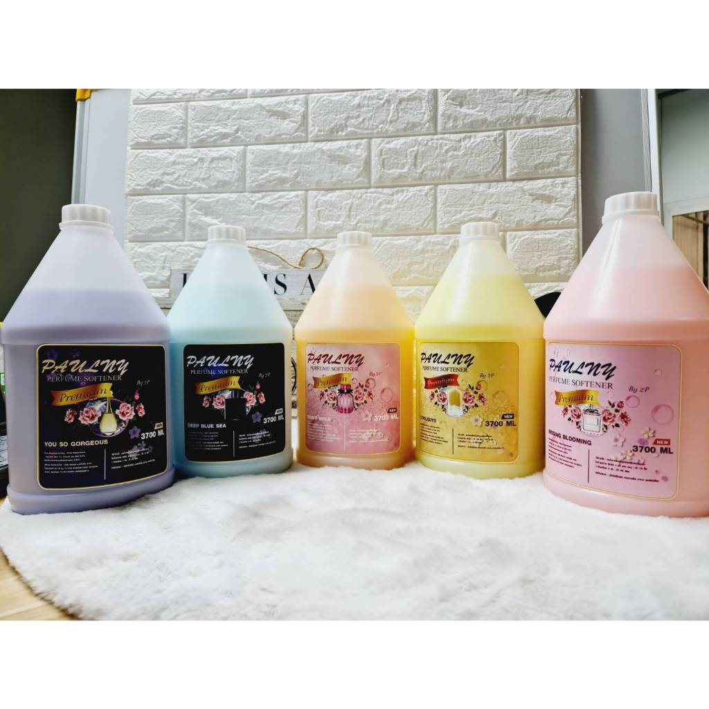 น้ำยาปรับผ้านุ่มสูตรเข็มข้น (ขนาด 3700 ml.) กลิ่นน้ำหอมเคาเตอร์แบรนด์ตัวดังกลิ่นพรีเมี่ยม