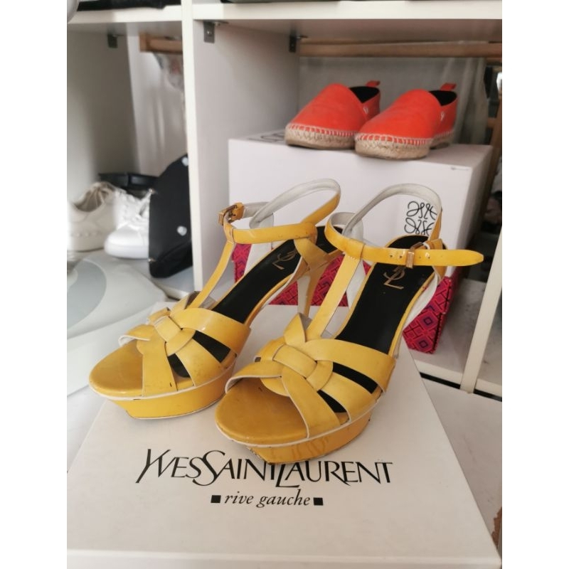 รองเท้า YSL tribute แท้ (***ขายไปแล้วค่ะ)