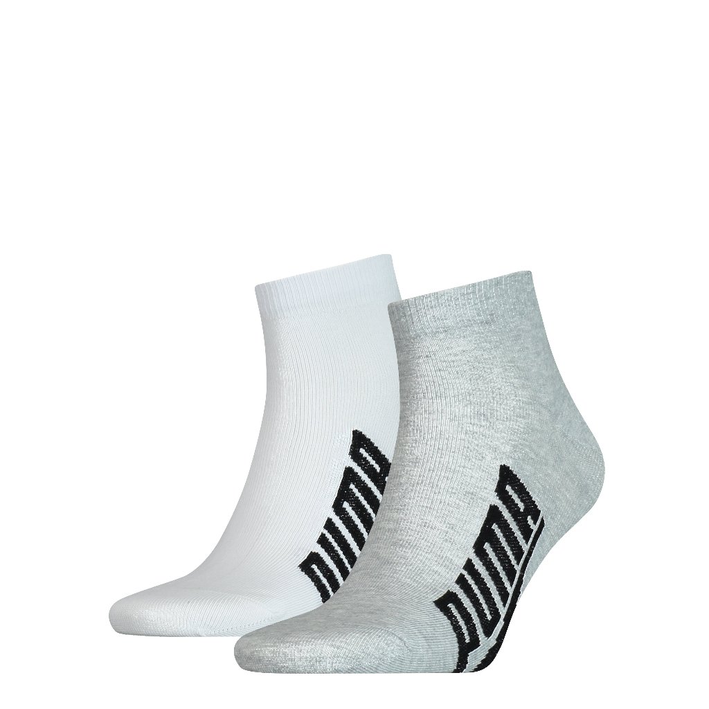 PUMA ถุงเท้าหุ้มข้อ BWT ไลฟ์สไตล์ แพ็ค 2 คู่ UNISEX BWT LIFESTYLE QUARTER 2P - 701229283