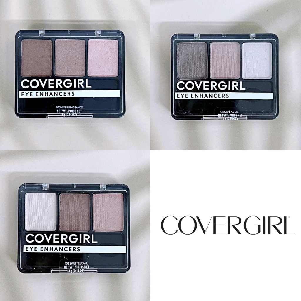 [Covergirl®] Eye Enhancers Eyeshadow 3 Kit ชุดอายแชโดว์ พาเลท