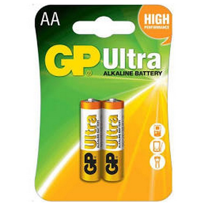 ถ่าน GP Ultra Alkaline AA, AAA, AAAA แพ็คเกจใหม่ล่าสุด.