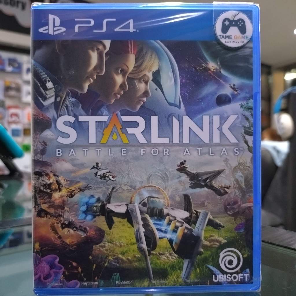 (ภาษาอังกฤษ) มือ1 PS4 Starlink Battle for Atlas แผ่นPS4 เกมPS4 (เล่นกับ PS5 ได้ เกมเล่น2คน PS4 เกมสำรวจดวงดาว)