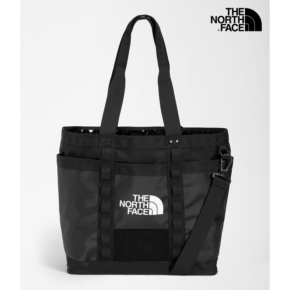 กระเป๋า THE NORTH FACE EXPLORE UTILITY TOTE - TNF BLACK ความจุ 17 ลิตร ของแท้ พร้อมส่งจากไทย