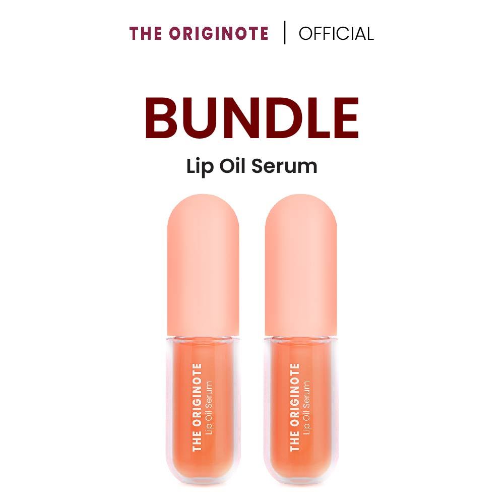 [แพ็คคู่] The Originote Lip Oil Serum - ลิปออยล์บำรุงปาก เติมความชุ่มชื้น ฉ่ำวาว มี ceramide vitamin C