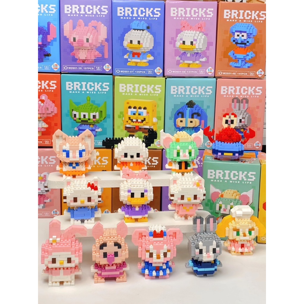 เลโก้ ตัวต่อการ์ตูนน่ารักๆ ฝึกทักษะ กรุงเทพมหานครพร้อมส่ง🚛 - รูปที่ 5