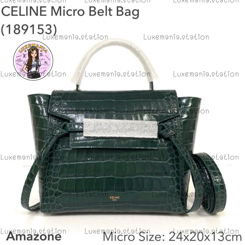 👜: New!! Celine Micro Belt Bag 189153‼️ก่อนกดสั่งรบกวนทักมาเช็คสต๊อคก่อนนะคะ‼️