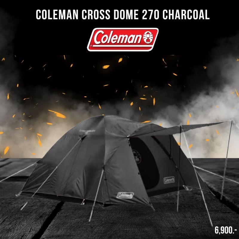 Coleman JP Cross Dome 270 Charcoal