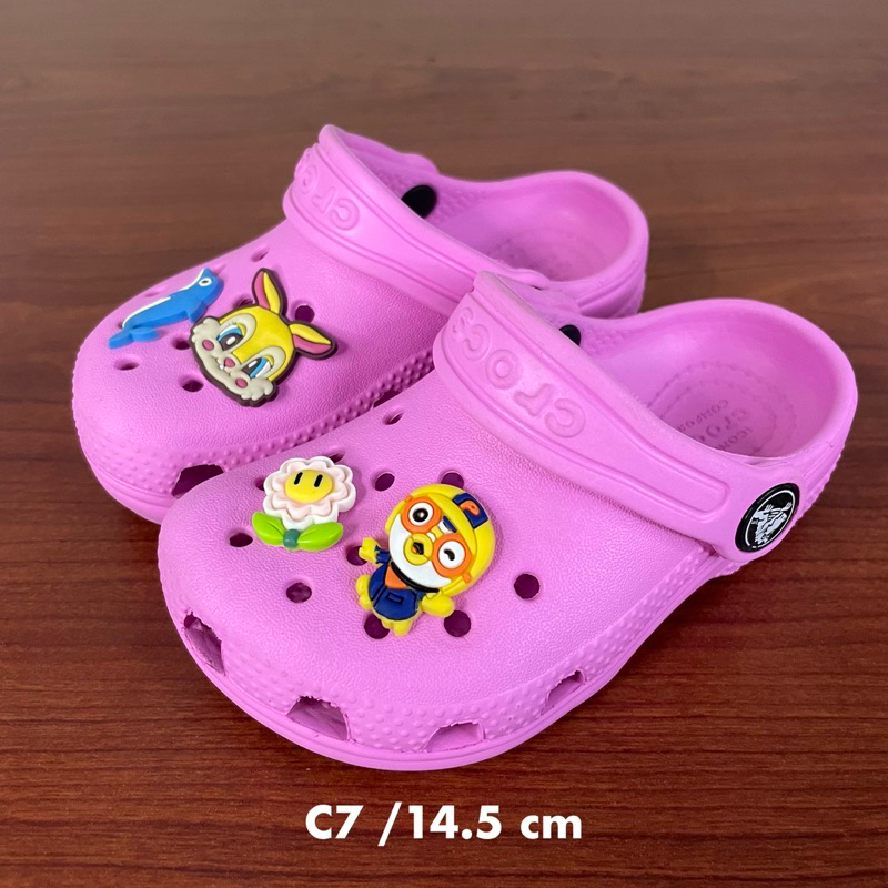 รองเท้าเด็กมือ2 Crocs (C7,14.5cm)