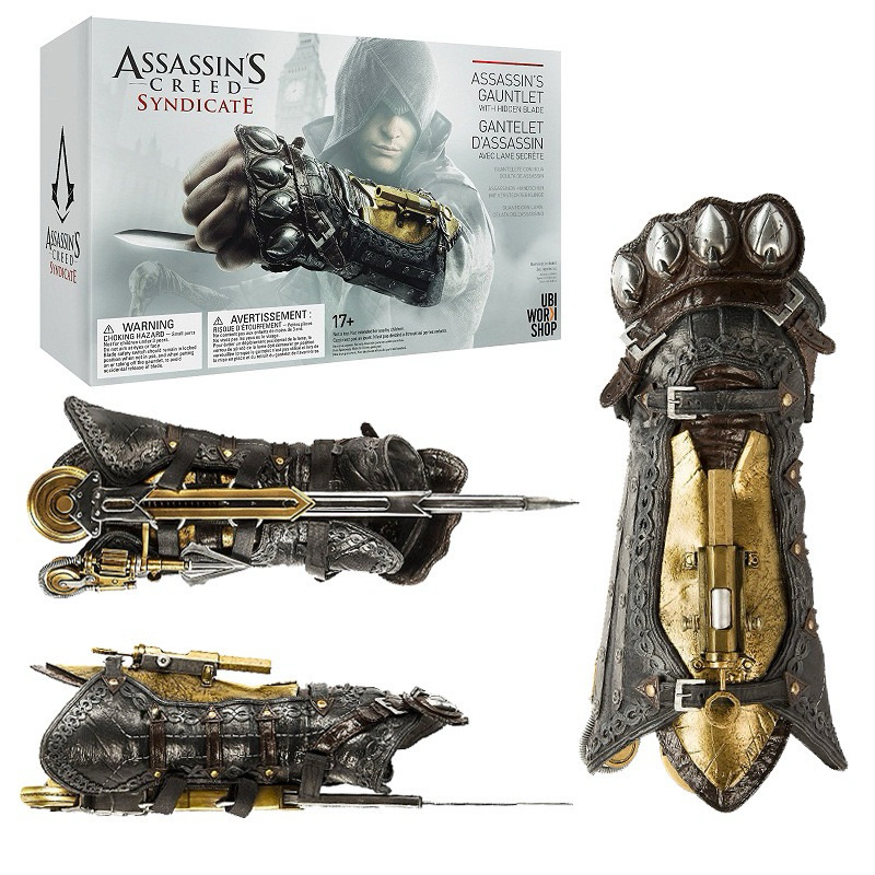 Assassin's Creed Syndicate  Assassin's Gauntlet with Hidden Blade Cosplay 1:1 Scale