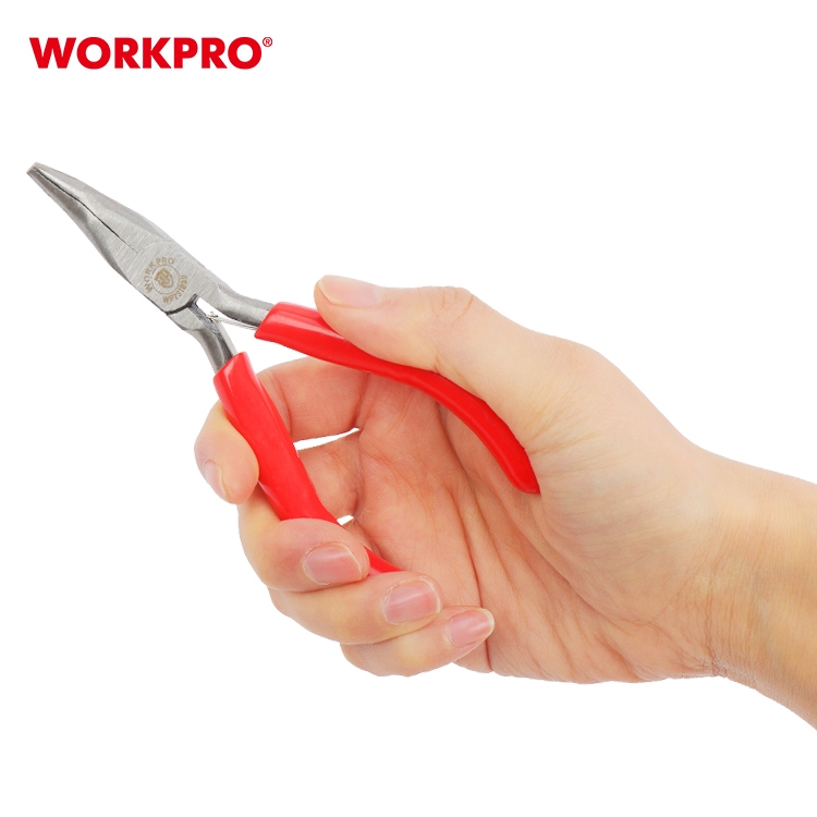 WORKPRO คีมปากแหลมปลายงอมินิ รุ่น WP231039 - รูปที่ 2