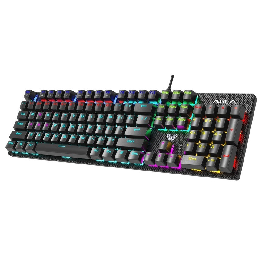 AULA S2022 Mechanical Wired USB Gaming Keyboard Black