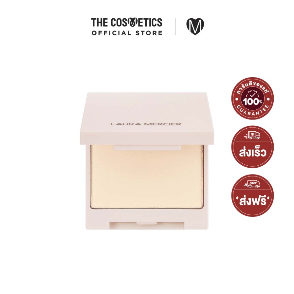 Laura Mercier Translucent Pressed Setting Powder Ultra-Blur 2g - Translucent แป้งอัดแข็งเบลอผิวสูตรใหม่ คุมมันยาวนาน
