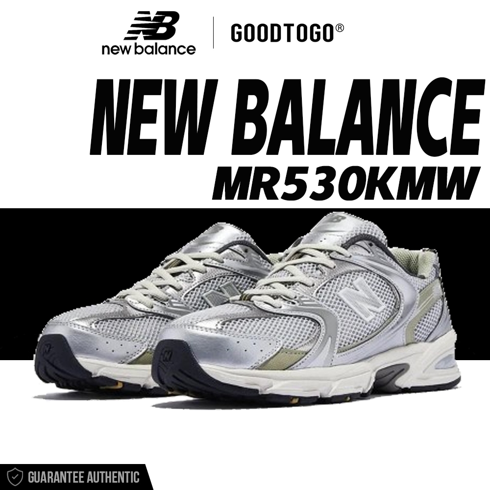 แท้💯% New Balance 530 Y2K NB MR530KMW Silver Khaki SNEAKERS