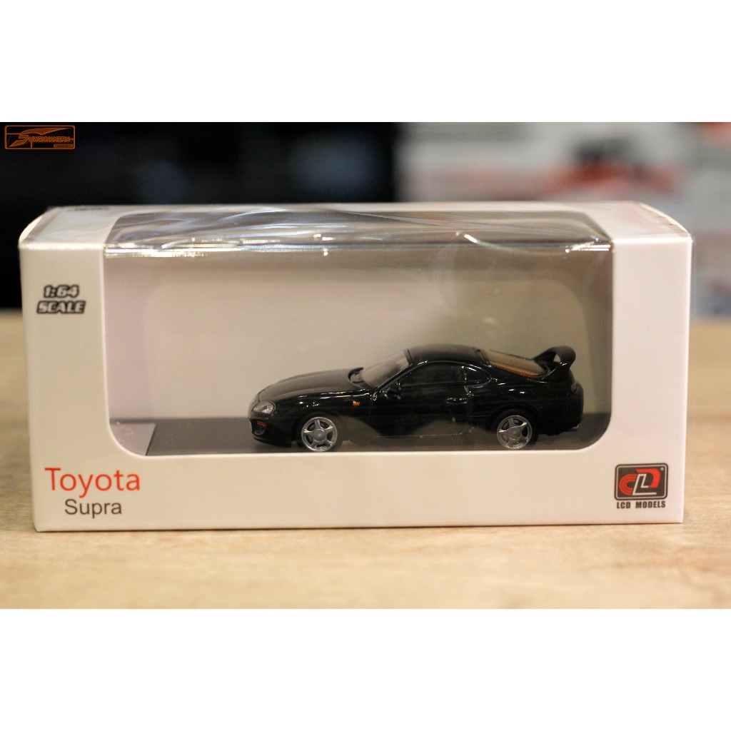 LCD MODEL 1/64 Toyota Supra A80 Black