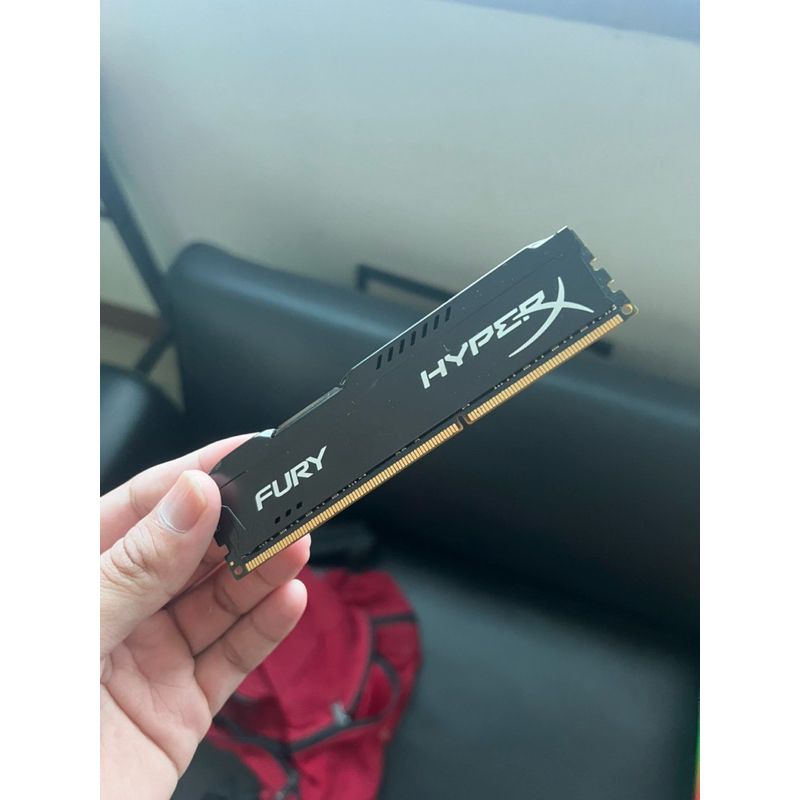 แรม 8 GB (8GBx1) DDR3/1600 HyperX Fury (hx316c10f/8)