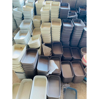 ถาดเซรามิก ถาดอบขนม ถาดอเนกประสงค์ กว้าง 6 นิ้ว ยาว 10 นิ้ว