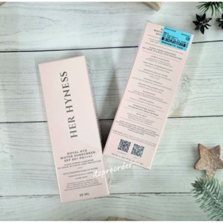 ✨️ แท้จาก King Power ✨️HER HYNESS ROYAL HYA WATER SUNSCREEN …