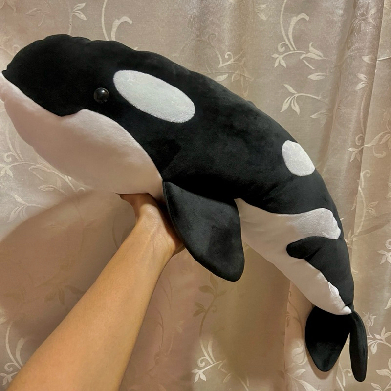 [ปณ] ตุ๊กตาวาฬเพชฌฆาต วาฬ Orca/ Killer Whale  ตุ๊กตาสัตว์น้ำ ตุ๊กตาสัตว์ทะเล Realistic Ocean Creatures Sealife
