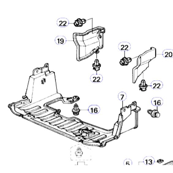 SKU-A136(ชุด 15 ตัว) พุกพลาสติกยึดแผงกันลมกันกระแทกด้านหน้าใต้ห้องเครื่อง HONDA CITY ZX(2002-2008) ราคา ถูกที่สุด ดีลบีเคเค แกลเลอรีภาพที่ 4