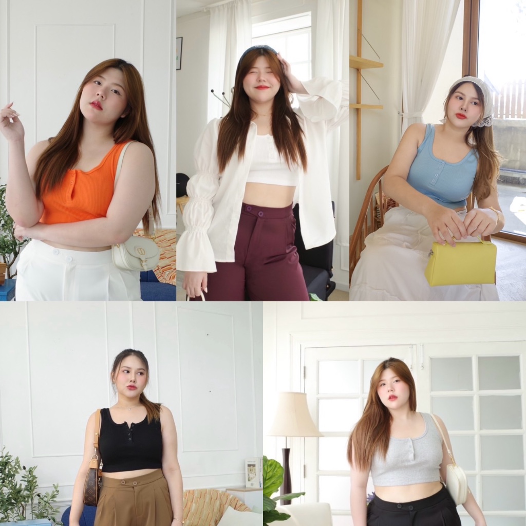 Kira crop เสื้อใส่ง่ายใส่สบาย เป็น everyday look ได้ผ้าใส่สบายไม่คัน