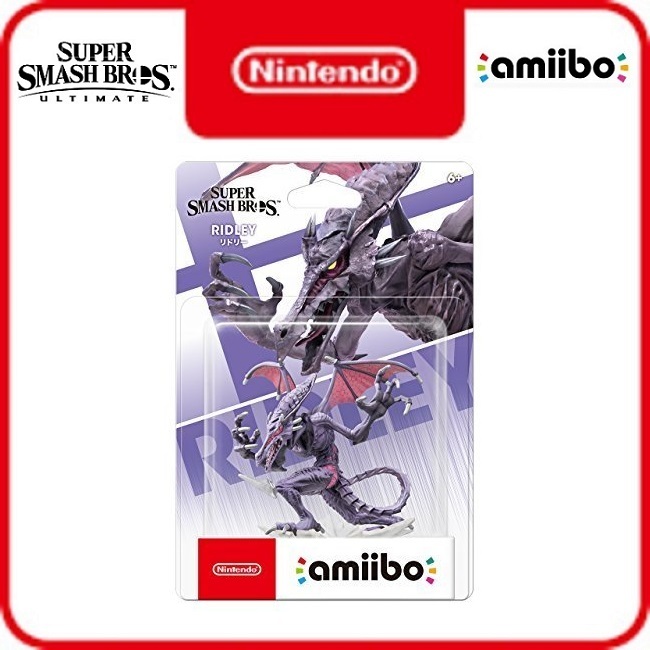 Nintendo : amiibo SUPER SMASH BROS : RIDLEY ของแท้ 100%