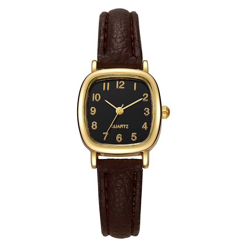 [จัดส่งจากกรุงเทพฯ] 2024 แบบใหม่ เรียบง่าย ผู้หญิง นาฬิกา นักเรียน อารมณ์ แฟชั่น ควอทซ์ หนังแท้ ย้อนยุคMOYENNE - รูปที่ 7