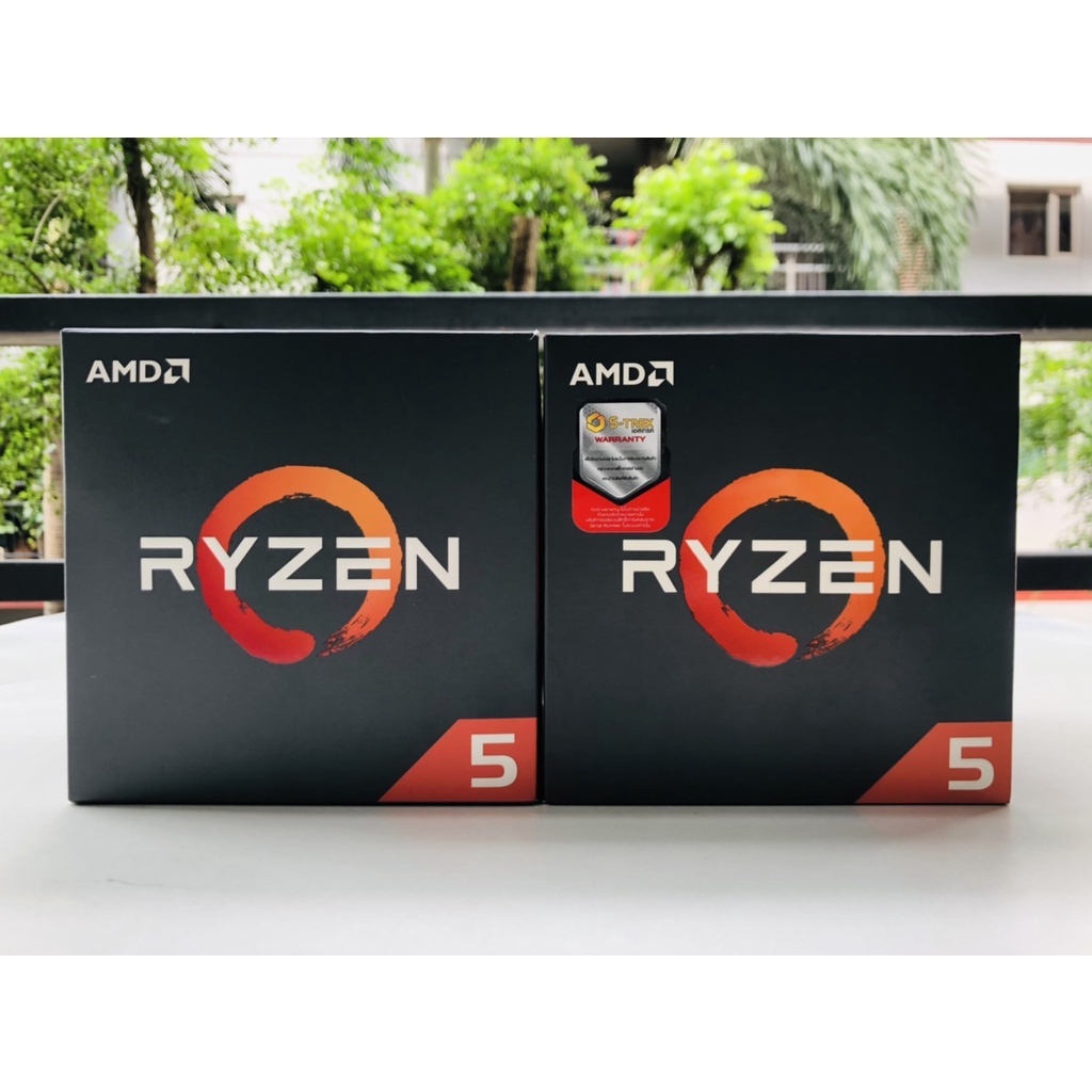 CPU (ซีพียู) AMD AM4 RYZEN 5 2600X (4.20GHz) 6C/12T R5 2600X ตัวท็อป พร้อมส่ง