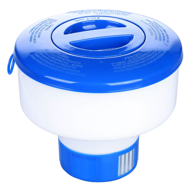 ทุ่นลอยใส่คลอรีนก้อนสระว่ายน้ำ ขนาด 7 นิ้ว ใส่คลอรีน 3 ก้อน Chlorine floating Dispenser 7" for 3 tablets