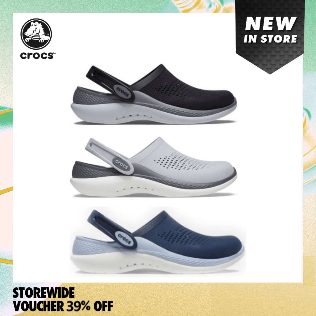 [CROCS แท้100% ]CROCS LiteRide Clog - Comfort Sandal ใส่สบาย รองเท้าแตะ คร็อคส์ แท้ รุ่นฮิต ได้ทั้งชายหญิง รองเท้า