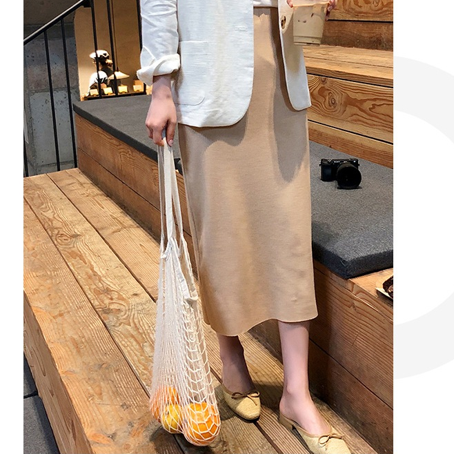 กระเป๋าสะพายไหล่ ตาข่าย lemon mesh bag 3สีพร้อมส่ง