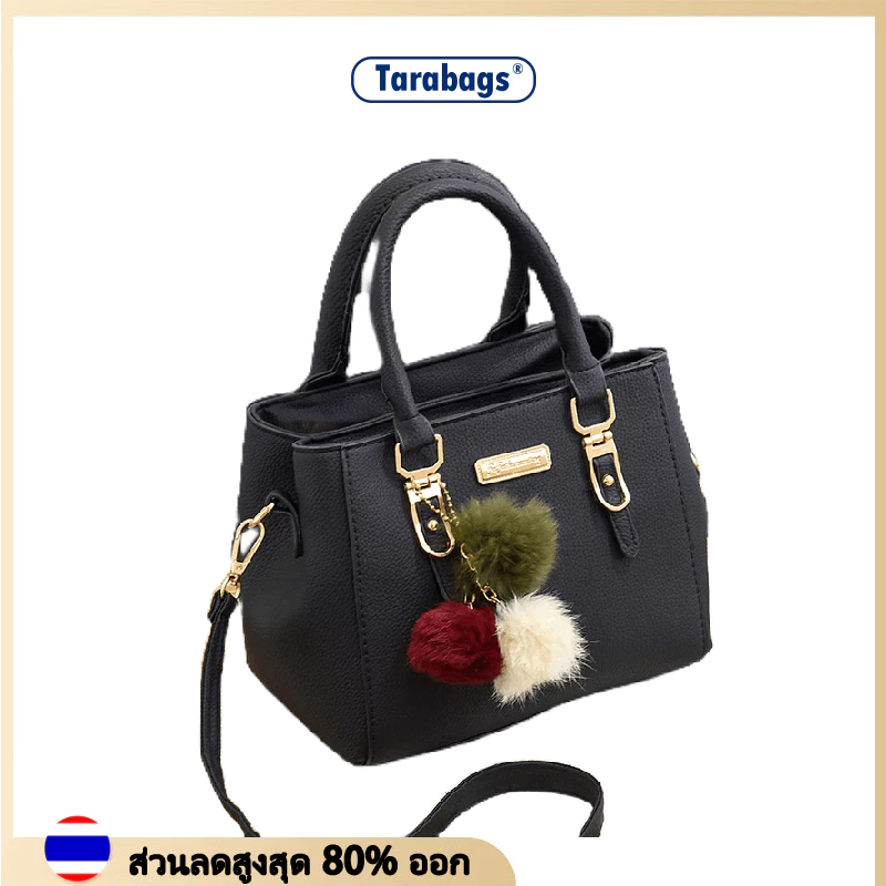 Tarabags เกาหลี ระดับสูง แฟชั่น กระเป๋าถือ คุณผู้หญิง จี้ กระเป๋าสะพายข้าง พัสดุไปรษณีย์ ฟรี บ้าน จี้ 2024 New Style