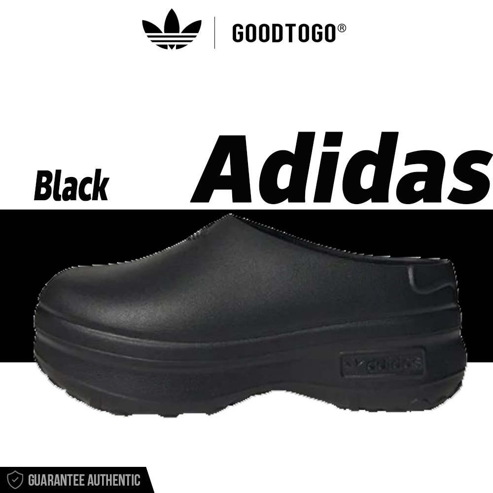 Adidas อาดิดาส รองเท้าผ้าใบ รองเท้าแฟชั่น Originals Adifom Stan Smith Mule Black IE4626