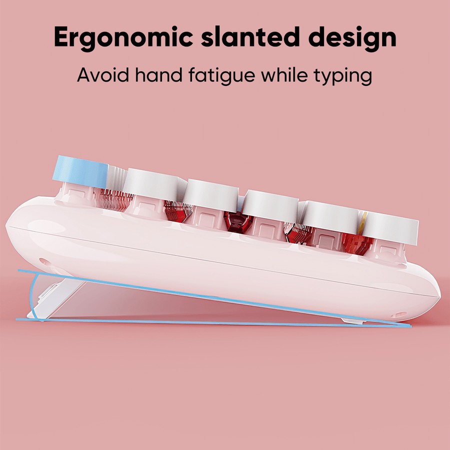 (แป้นอังกฤษ+ฟรีสติ๊กเกอร์ไทย) MOFii DISNEY RETRO Wireless Media Combo ชุดคอมโบไร้สายสุดน่ารัก ของแท้จาก DISNEY