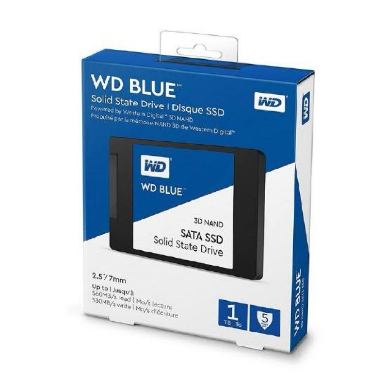 500 GB SSD (เอสเอสดี) WD BLUE SA510 - 2.5" SATA3 (WDS500G3B0A)