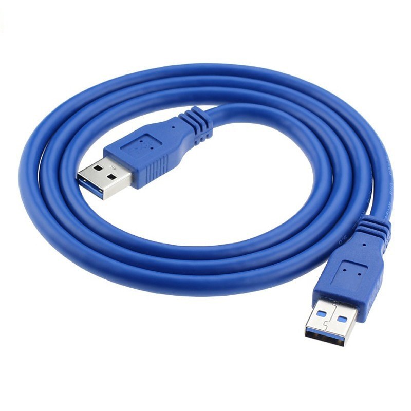 (พร้อมส่ง) USB 3.0 A ประเภทชายสายต่อ USB ชาย AM ถึง AM 1.8M 3M 5M 4.8Gbps รองรับการรับส่งข้อมูล USB 3.0