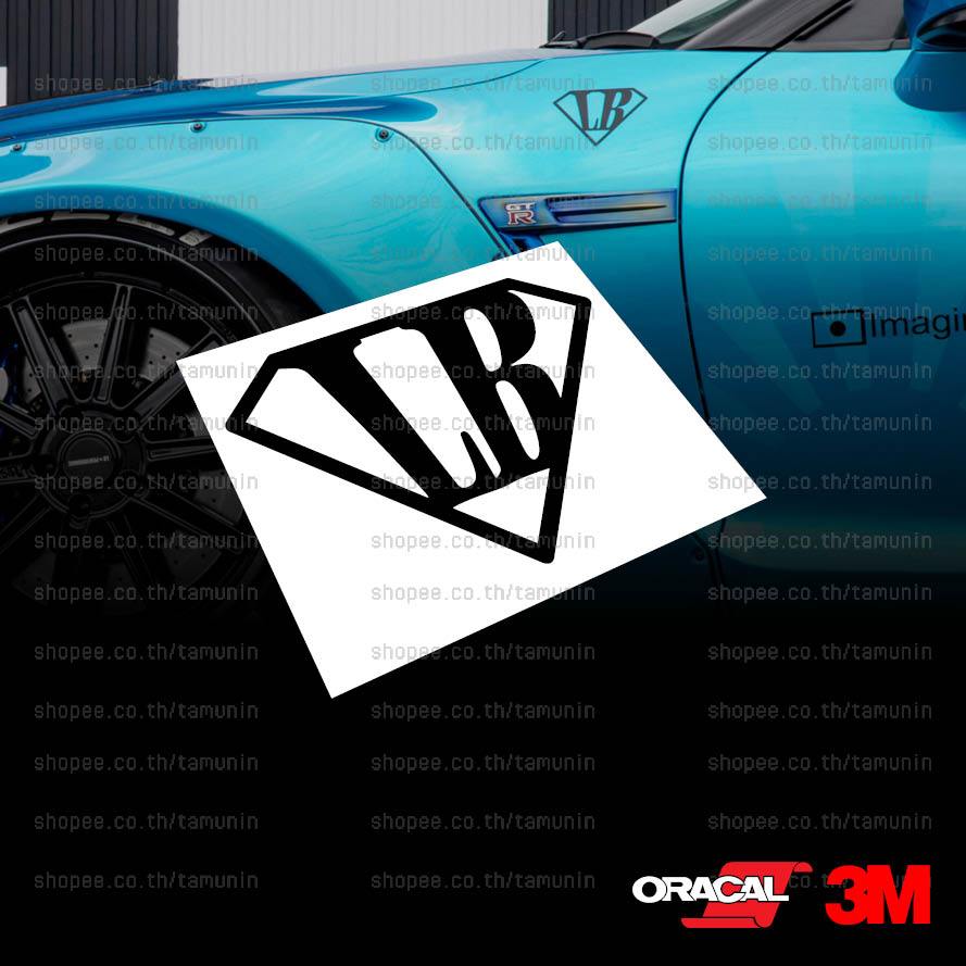 สติ๊กเกอร์ แต่งรถ สำนักแต่ง  LIBERTY WALK LB Diamond