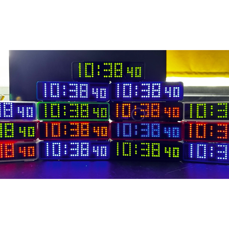 wifi Clock internet Clockนาฬิกาตั้งโต๊ะเชื่อมต่อWiFiไม่ต้องตั้งเวลา