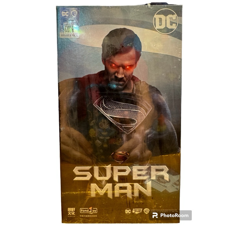 (พร้อมส่งจากไทย) Superman Fondjoy Black Ver.